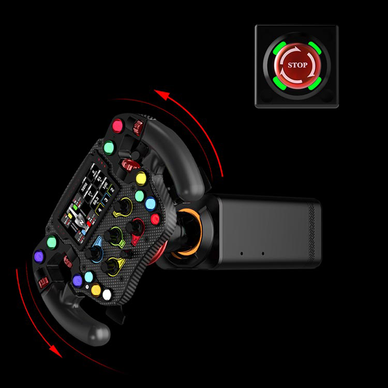 Wheelbase Simagic Alpha Evo Ultra - safety kill switch